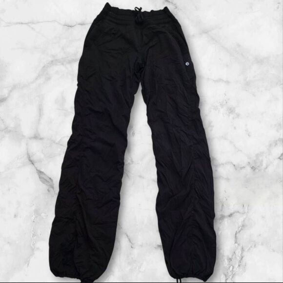 Lululemon Black Dance Studio Pants Size 4 - Picture 1 of 6